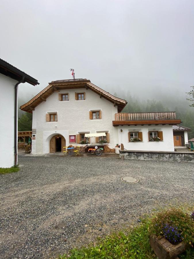 Alpengasthof Crusch Alba Ed Alvetern, S-Charl Scuol Exterior photo